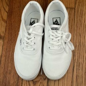 White vans womens size 6